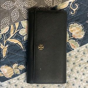 Tory Burch black wallet